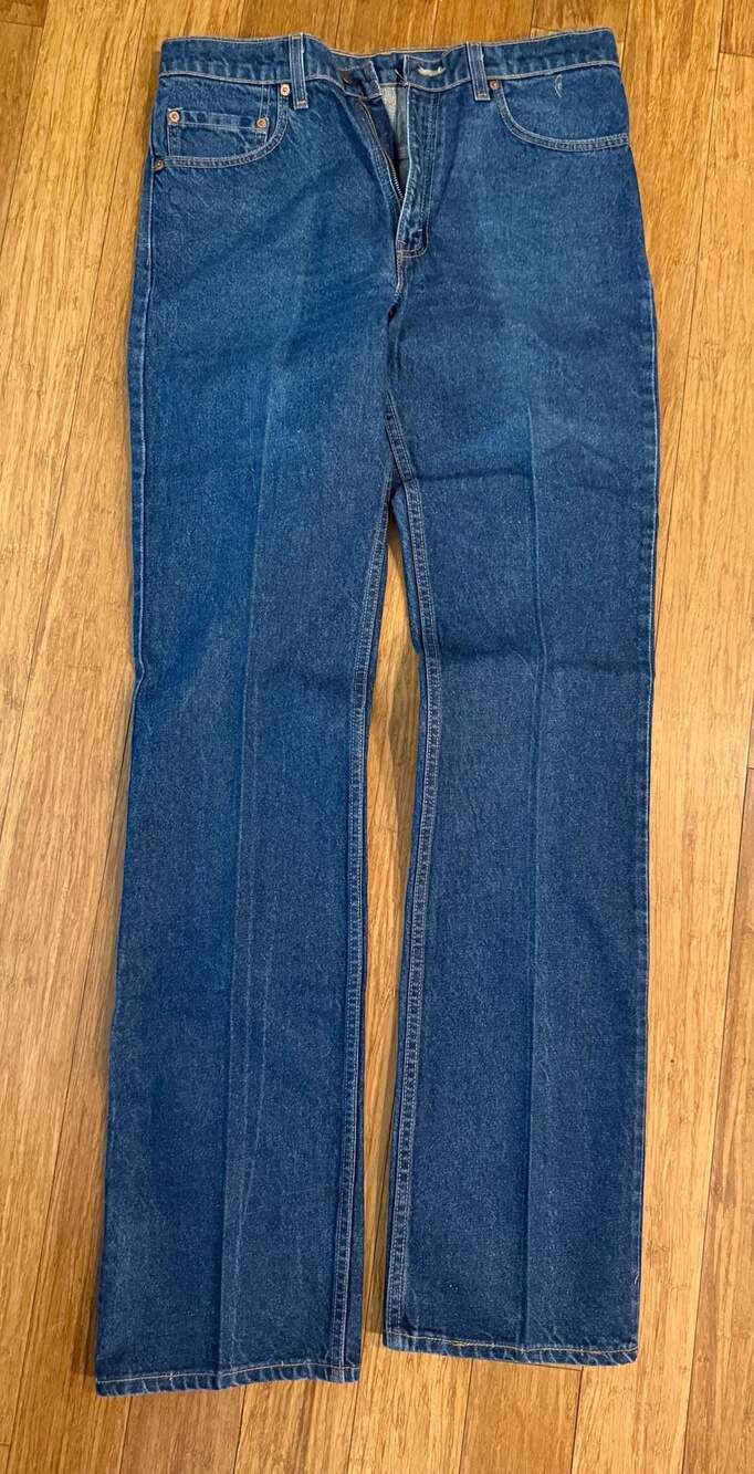 Vintage Levi's 517 Made in USA Boot Cut Jeans W34 L38